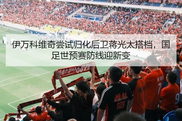 伊万科维奇尝试归化后卫蒋光太搭档，国足世预赛防线迎新变